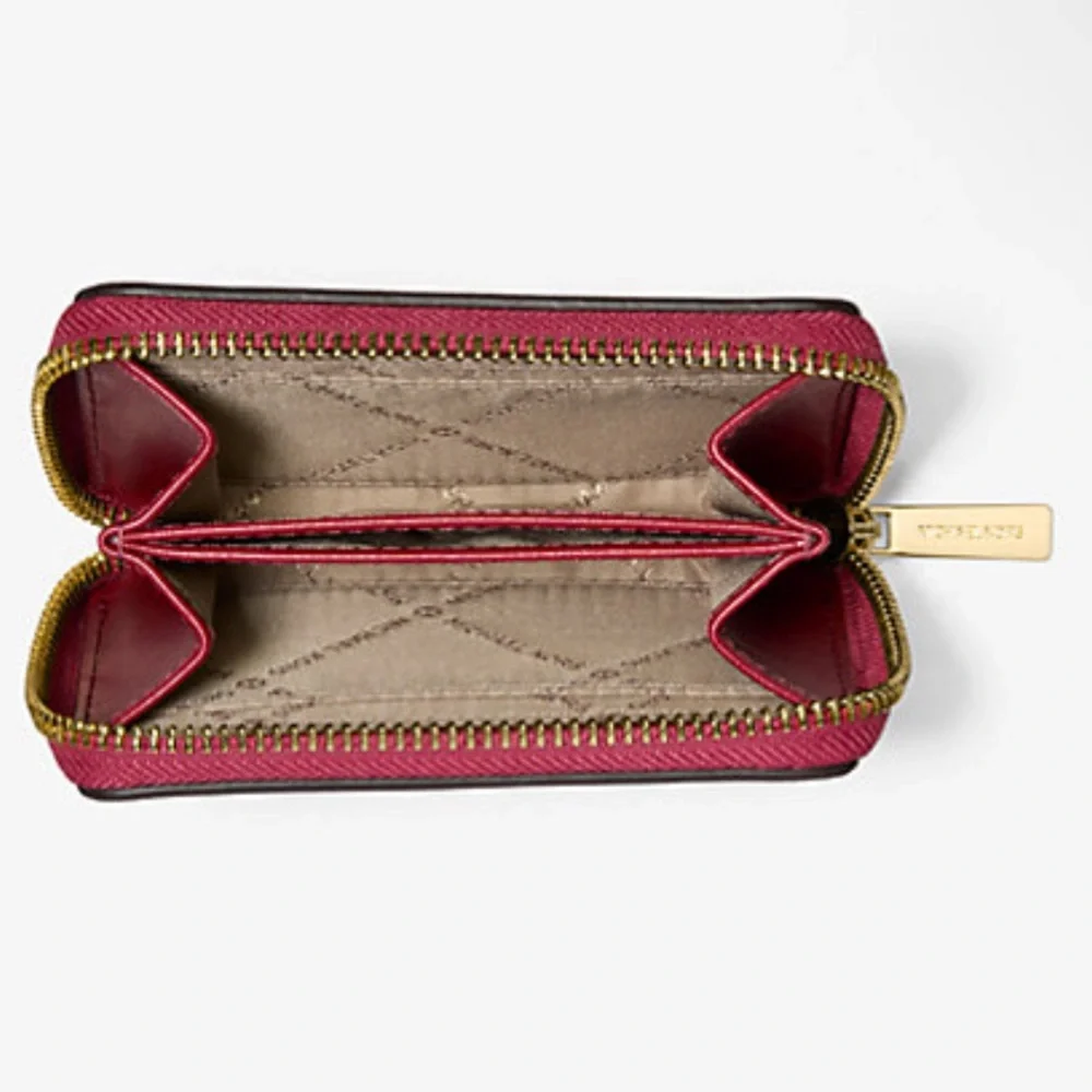 MICHAEL KORS Jet Set Medium Distressed Zip Around Card Case
Cherry
NWT - Picture 6 of 16